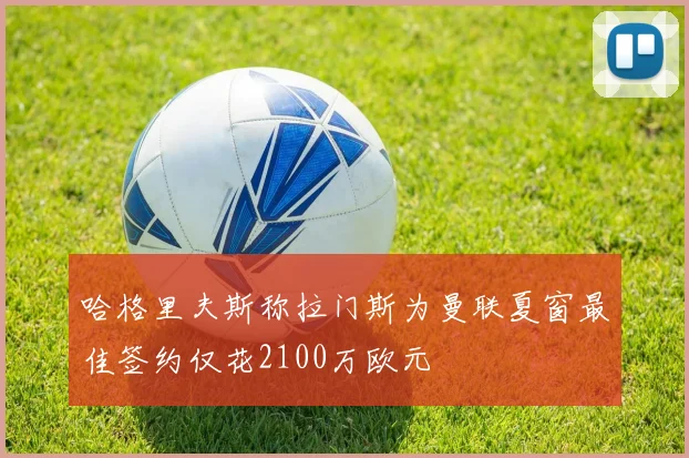 哈格里夫斯称拉门斯为曼联夏窗最佳签约仅花2100万欧元