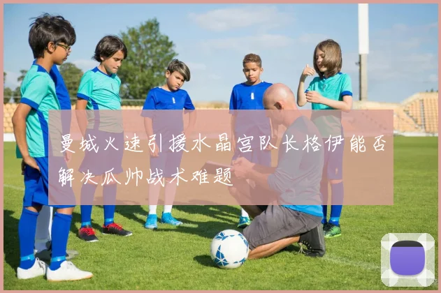 曼城火速引援水晶宫队长格伊能否解决瓜帅战术难题